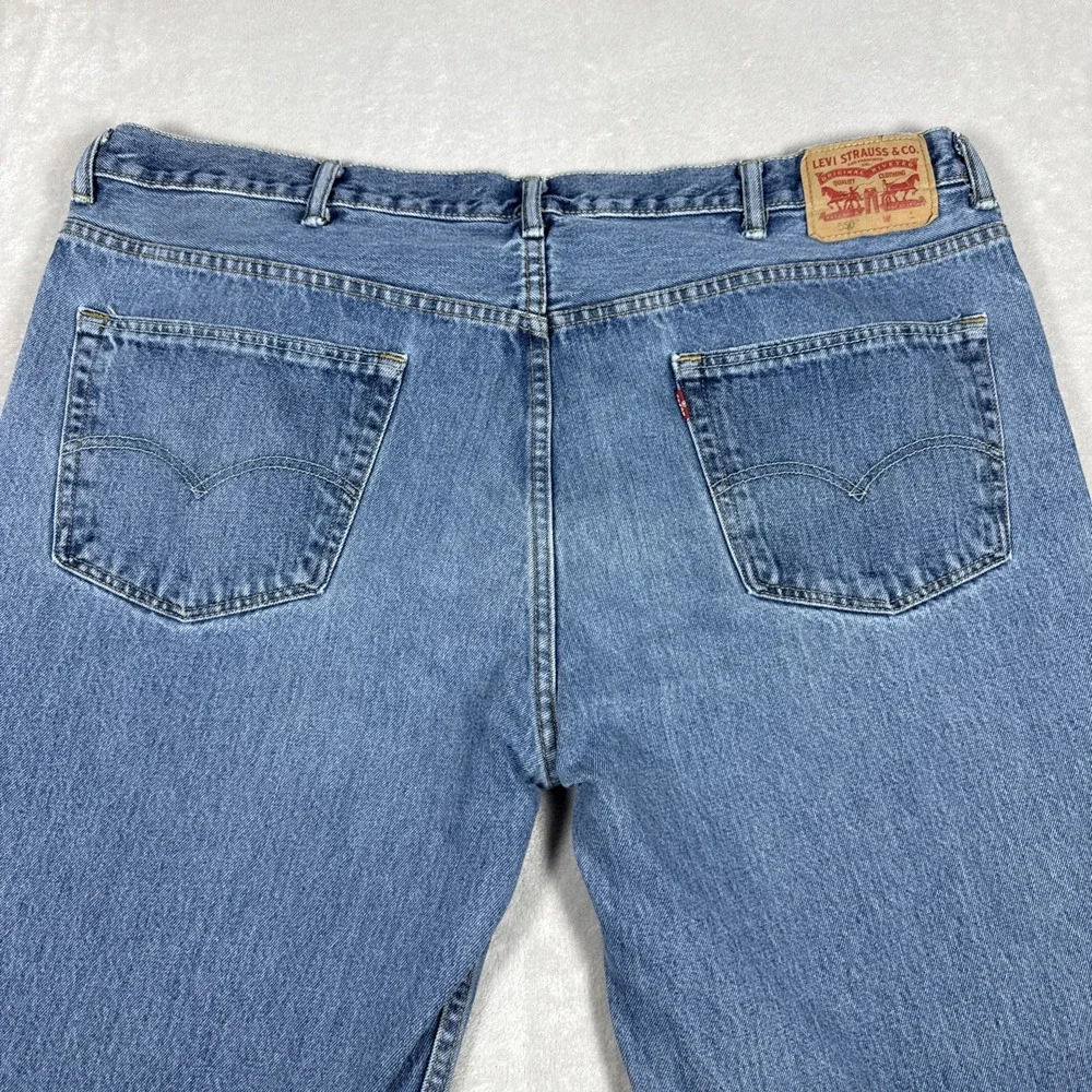 Levi's 550 Relaxed Fit Jeans Med Wash Men's Size 46X30